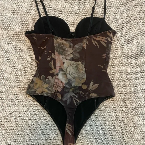 AFRM Floral Bodysuit - Picture 2 of 3